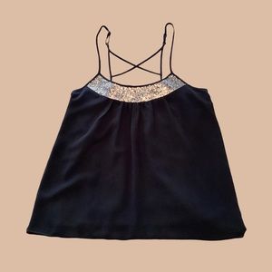 Mossimo Supply Co. Sequin Top, size Medium.